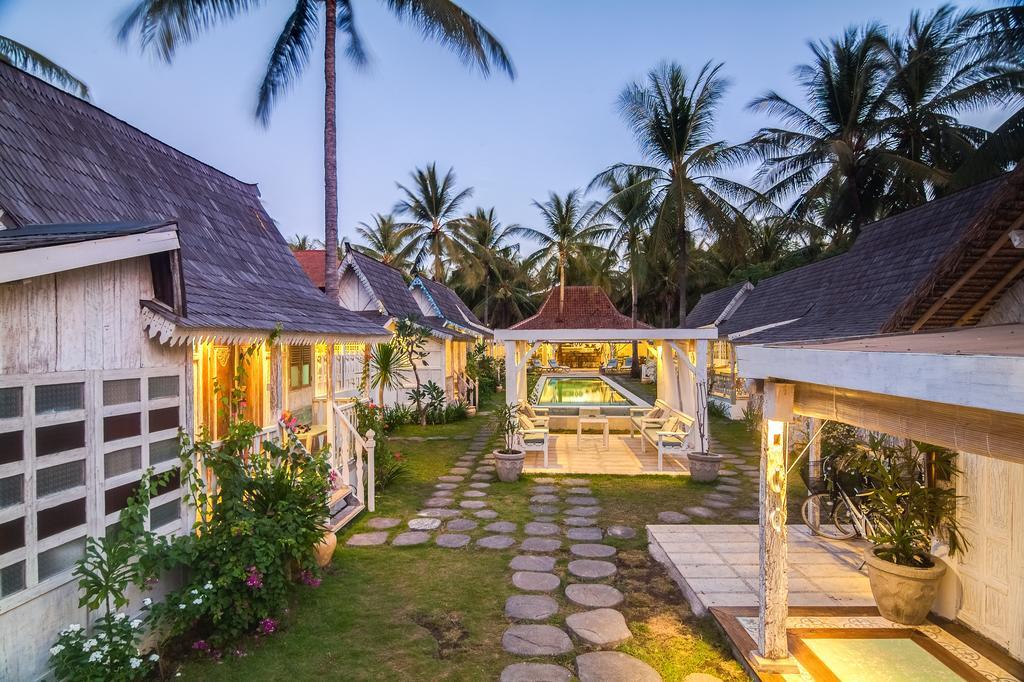 Palmeto Village Gili Trawangan Exterior photo